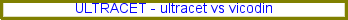 Picture of ultracet